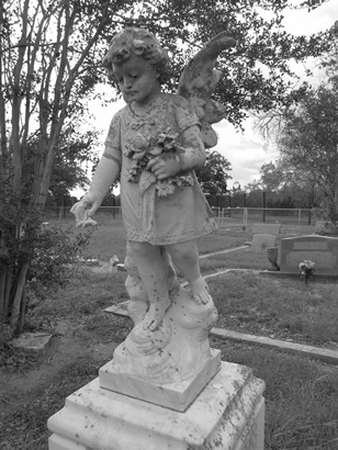 TX Colony Cemetery Angel 