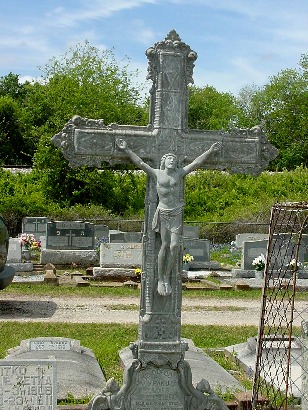Fayetteville Tx Cemetery Crucifix