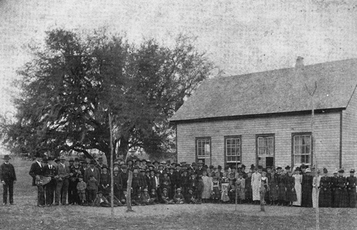 TX - Freyburg Public School, 1900 