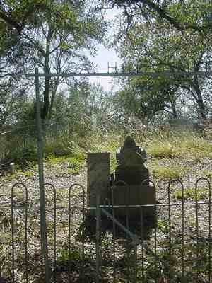 Gay Hill Cemetery Gate, Texas