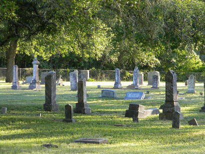 Bastrop County, Texas - Grassyville Cemetery view