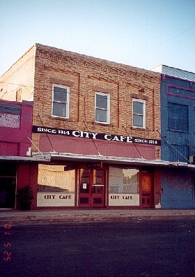 City Cafe, Hearne, Texas