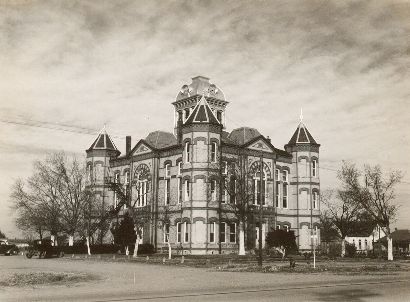 1894 waller County Courthouse, Hempstead TX  old photo