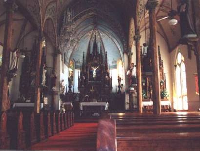  High Hill Texas - St. Mary's Catholic Church Sanctuary