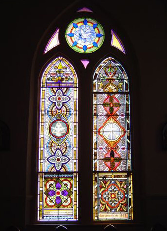 High Hill TX - St. Mary's Catholic Church stained glass