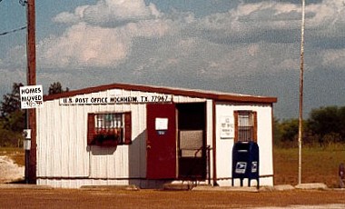 US Post Office in Hochheim Texas