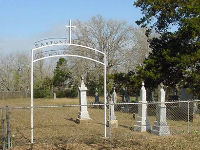 Kovar, Texas -  Barton Creek Catholic Cemetery 