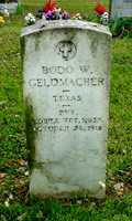 WWI Veterinary Corps soldier tombstone