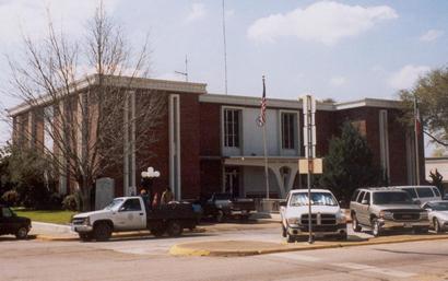 1970 Madison County courthouse,  Madisonville Texas