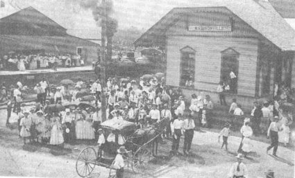 Madisonville TX Depot 1903
