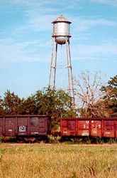 Marquez, Texas water tower