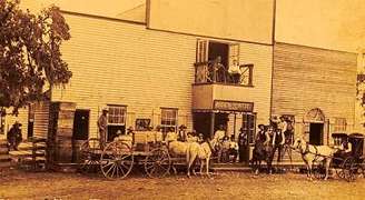Oldenburg, Texas store historic photo