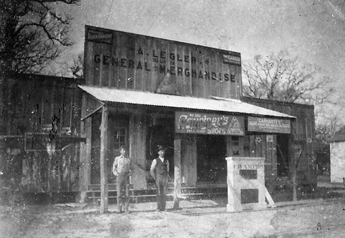 Anton Legler General Merchandise Store, Plum, TX - 1920s 