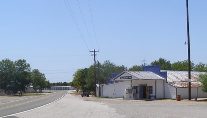 Rockne TX  street scene
