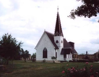 Edythe Bates Chapel in Festival Hill, formerly Travis Street Methodist Church  of LaGrange 