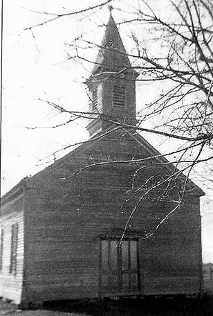 Rutersville TX - Old Methodist Church 1940 