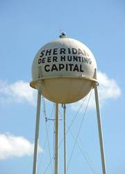 Sheridan water tower