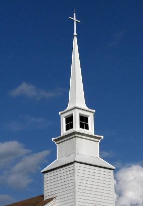 Terryville Texas - East Hebron Church Steeple