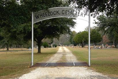 Wheelock Tx Cemetery Entry