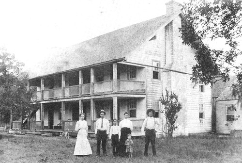 Winedale, TX - Old Stagecoach Inn in 1910 