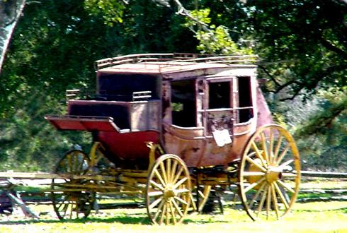 Winedale, TX - stagecoach