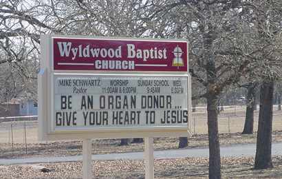 Wyldwood Baptist Church, Texas
