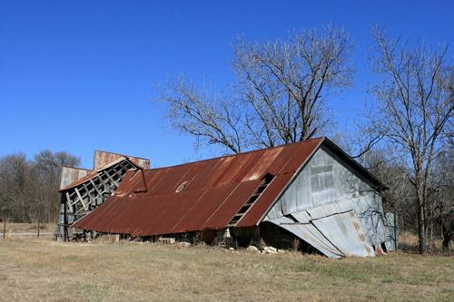 Zorn Texas fallen building