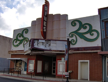 Lufkin TX - Pines Theater Damaged