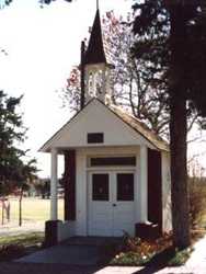 St. Peter's Catholic Church prayer chapel, Lindsay, Texas