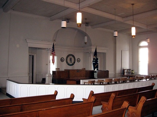 Kentucky Boone County Courthouse Courtroom