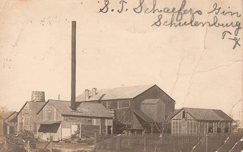 S.J. Schaefers Gin, Schulenburg, Texas