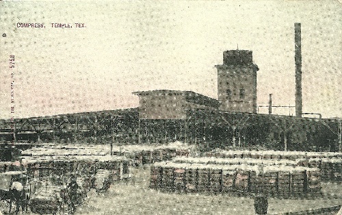 Temple TX - Cotton compress, 1910