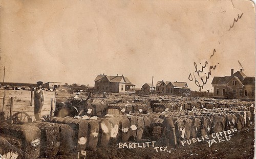 Bartlett Texas public cotton yard