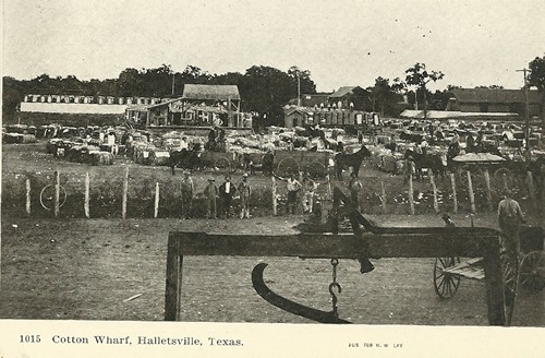 Hallettsville, Texas - Cotton Wharf