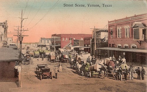 Street Scene, Vernon, Texas