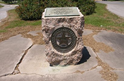 TX - Austin County centennial marker