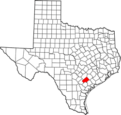  TX DeWitt County location