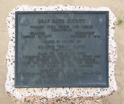 Deaf Smith County Tx Centennial Marker
