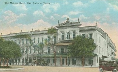 Menger Hotel, San Antonio TX post card
