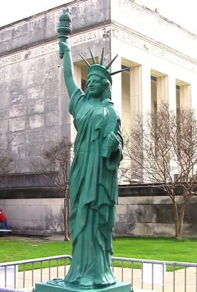 Dallas Fair Park - Statue of Liberty 