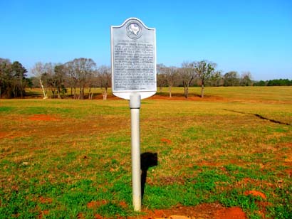 Texas -  Anderson County Poor Farm  historical marker