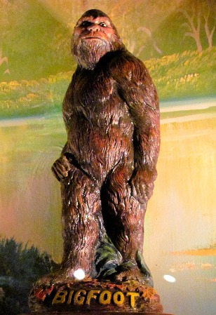 Statue of Bigfoot - Museum of Weird, Austin TX