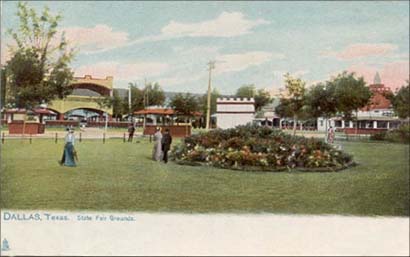 Dallas, Texas State Fair Grounds old post card