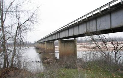Albion Texas Red River Bridge