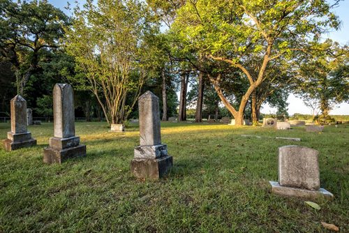  TX - Becks Chapel Cemetery tombstones