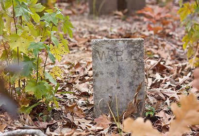 Camden Texas - Camden Cemetery tombstone, Gregg County
