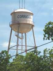 Corrigan Texas old water tower