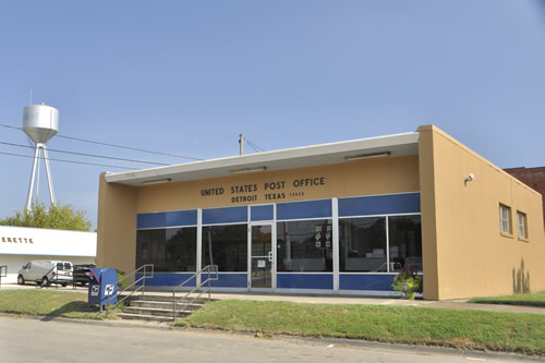 Detroit,  Texas - US Post Office
