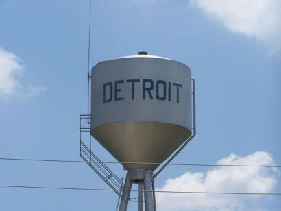 Detroit TX Water Tower