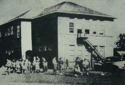 TX - 1923 Dialville Elementary School, 1950s photo